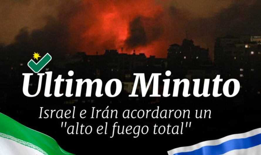 Trump anuncia que Israel e Irán acordaron un "Alto El Fuego Total"