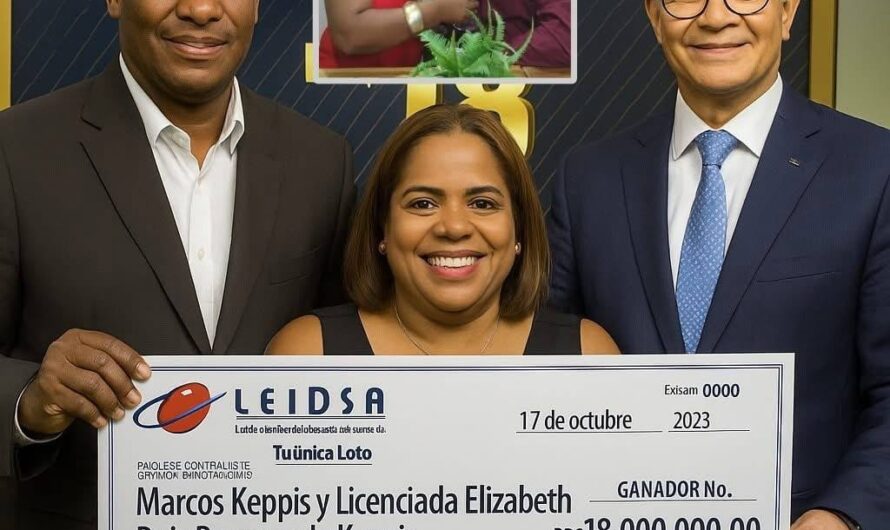 De las aulas al millonario: La increíble historia de Marcos y Elizabeth, pareja de profesores que ganó RD$ 18.5 millones en la Loto de República Dominicana