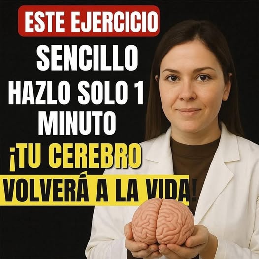 Revitaliza Tu Cerebro en Solo 1 Minuto: Un Ejercicio Sencillo para Mejorar Tu Salud Mental