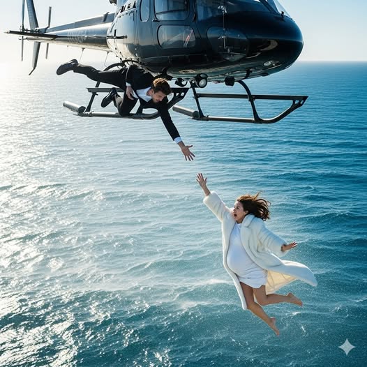 El esposo empuja a su esposa embarazada y multimillonaria desde un helicóptero para quedarse con la herencia