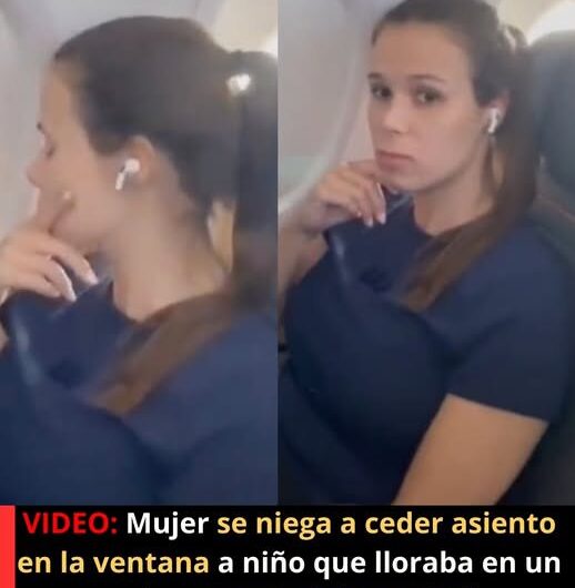 Pasajera se niega a ceder asiento de ventana a un niño y desata intenso debate en redes