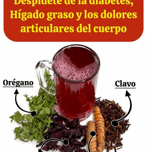 Infusión Detox de Cúrcuma, Clavo, Orégano y Flor de Jamaica: Limpia, Fortalece y Revitaliza