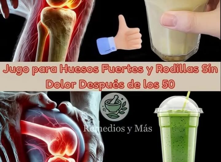 Jugo Natural para Fortalecer Huesos y Rodillas: Nutrición Líquida para tu Soporte