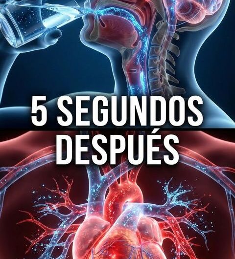 Lo Que Le Pasa a Tu Cuerpo 5 Segundos Después de Beber Agua