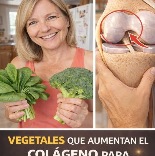Receta natural de verduras que pueden contribuir al cuidado del colágeno en las rodillas
