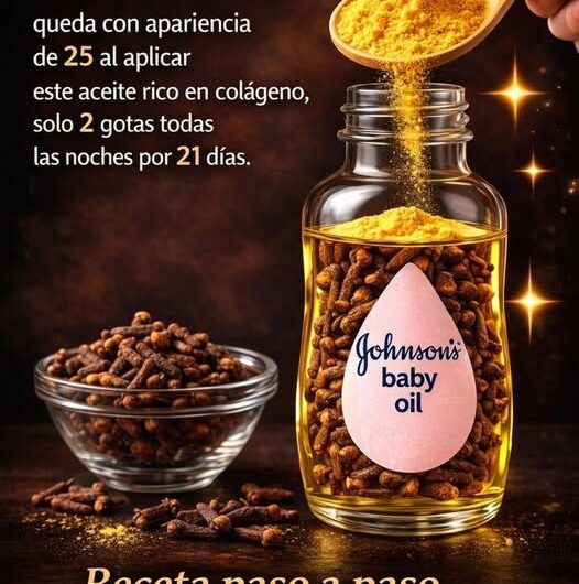 Aceite natural con clavo de olor y cúrcuma: preparación tradicional para el cuidado de la piel y el cuerpo