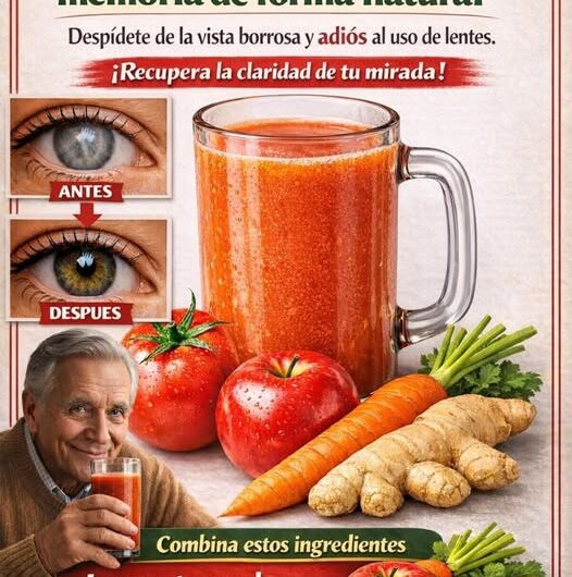 Bebida natural para apoyar la visión y la memoria