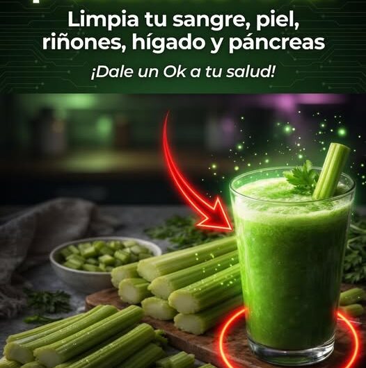 Apio y Limón: La Combinación Natural que Purifica la Sangre y Revitaliza tus Órganos
