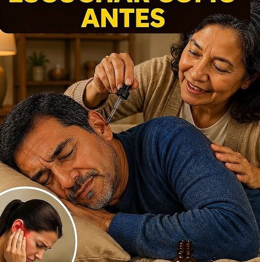 Preparación natural con aceite y ajo para el cuidado de los oídos