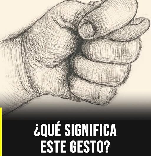 El antiguo gesto con la mano que esconde un significado sorprendente