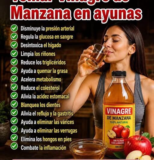 Los Milagros del Vinagre de Manzana para la Salud